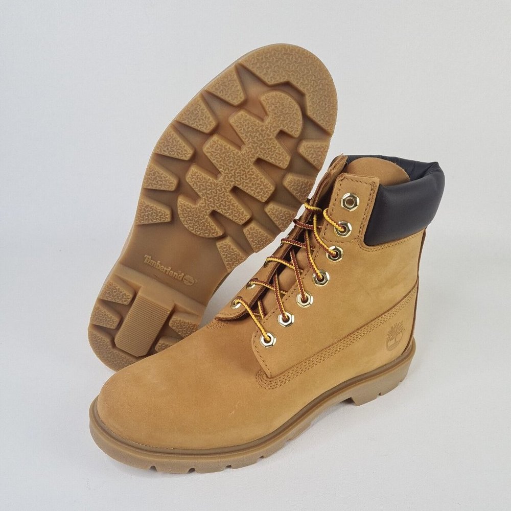 Timberland 6 Inch Classic Boot Wheat Brown Waterproof Boots - Picture 11 of 12